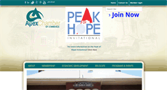 Desktop Screenshot of apexchamber.com