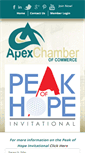 Mobile Screenshot of apexchamber.com